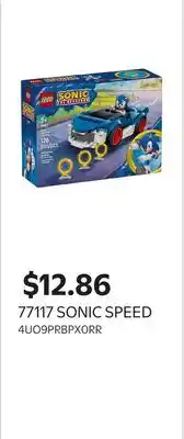 Walmart 77117 SONIC SPEED offer