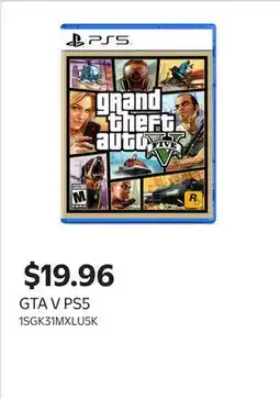 Walmart GTA V PS5 offer