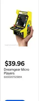 Walmart Dreamgear Micro Players offer