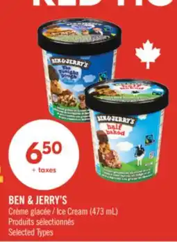 Pharmaprix BEN & JERRY'S Ice Cream offer