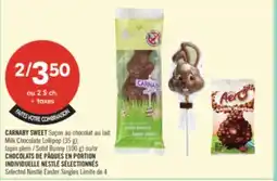 Pharmaprix CARNABY Milk Chocolate Lollipop (35 g),Solid Bunny (100 g) offer
