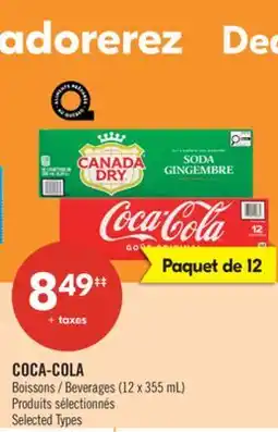 Pharmaprix COCA-COLA Beverages offer