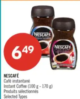 Pharmaprix NESCAFÉ Instant Coffee offer