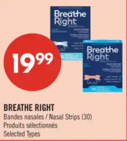Pharmaprix BREATHE RIGHT Nasal Strips (30) offer