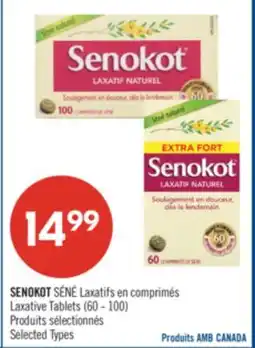 Pharmaprix SENOKOT Laxative Tablets (60 - 100) offer