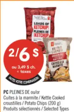 Pharmaprix PC Kettle Cooked Potato Chips offer