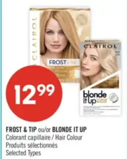 Pharmaprix FROST & TIP or BLONDE IT UP Hair Colour offer