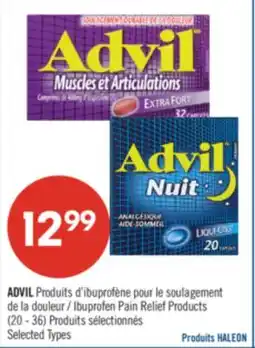 Pharmaprix ADVIL Ibuprofen Pain Relief Products offer
