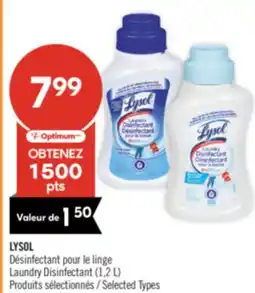 Pharmaprix LYSOL Laundry Disinfectant (1,2 L) offer