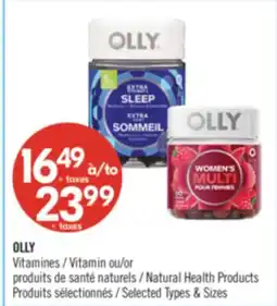 Pharmaprix OLLY Vitamins or Natural Health Products offer