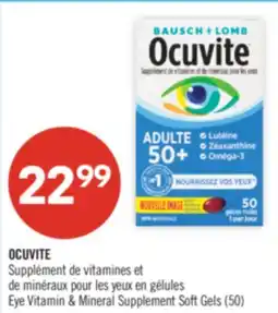 Pharmaprix OCUVITE Eye Vitamin & Mineral Supplement Soft Gels (50) offer