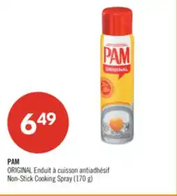 Pharmaprix PAM Non-Stick Cooking Spray offer