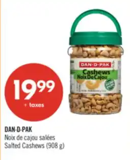 Pharmaprix DAN-D-PAK Salted Cashews offer