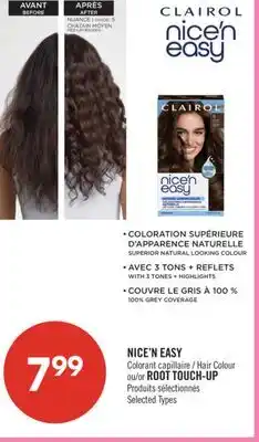 Pharmaprix NICE'N EASY Hair Colour or ROOT TOUCH-UP offer