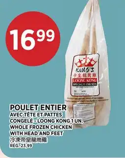 Kim Phat LOONG KONG WHOLE FROZEN CHICKEN WITH HEAD AND FEET offer