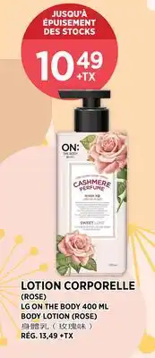 Kim Phat LG ON THE BODY BODY LOTION (ROSE) offer