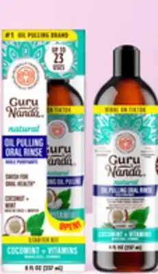 Walmart Huile purifiante ou bain de bouche double action GuruNanda offer