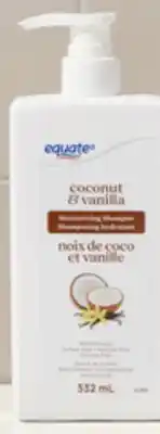 Walmart revitalisant Equate à fragrance de noix de coco et vanille offer