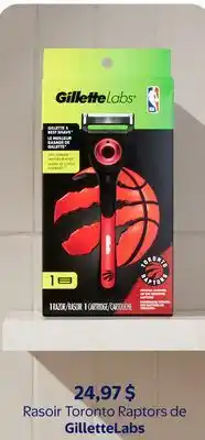 Walmart Rasoir Toronto Raptors de GilletteLabs offer