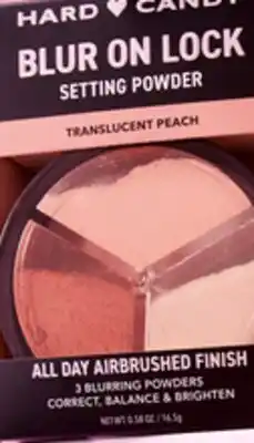 Walmart Poudre fixatrice Blur On Lock de Hard Candy offer