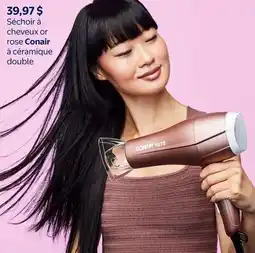 Walmart Séchoir à S cheveux or rose Conair à céramique double offer