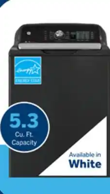 The Brick GE 5.3 Cu. Ft. Top Load Washer and 7.4 Cu. Ft. Electric Dryer – Diamond Grey offer