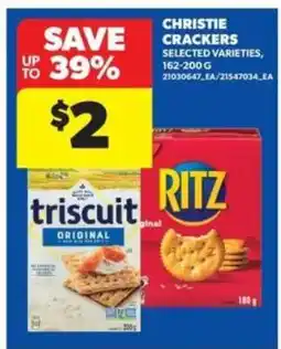 Real Canadian Superstore Christie Crackers offer