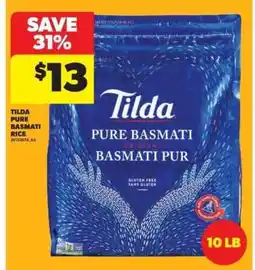 Real Canadian Superstore Tilda Pure Basmati Rice offer