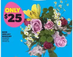 Real Canadian Superstore Rose and Lily Bouquet offer