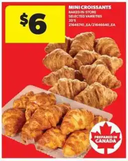 Real Canadian Superstore Mini Croissants offer