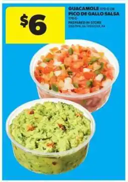Real Canadian Superstore Guacamole or Pico de Gallo Salsa offer
