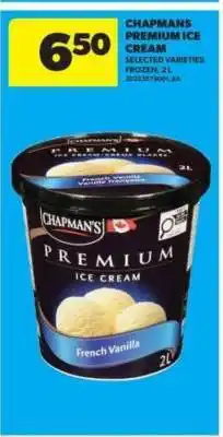 Real Canadian Superstore Chapmans Premium Ice Cream offer