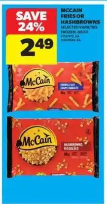 Real Canadian Superstore McCain Fries or Hashbrowns offer