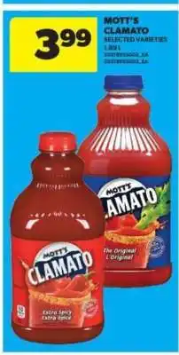 Real Canadian Superstore Mott's Clamato offer