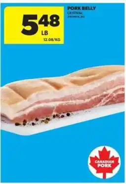 Real Canadian Superstore PORK BELLY offer