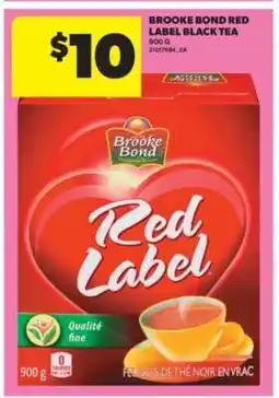 Real Canadian Superstore Brooke Bond Red Label Black Tea offer
