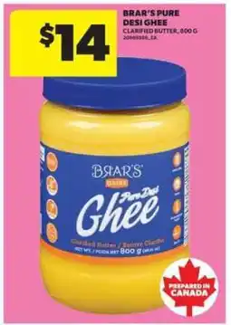 Real Canadian Superstore BRAR'S Pure Desi Ghee offer