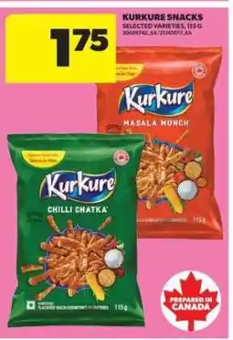 Real Canadian Superstore Kurkure Snacks offer