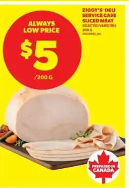 Real Canadian Superstore Ziggy's Deli Service Case, Sliced Meat offer