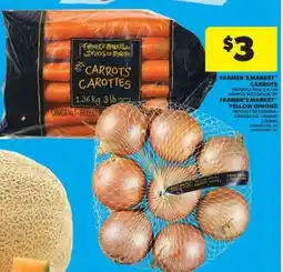 Real Canadian Superstore FARMER'S MARKET CARROTS or YELLOW ONIONS offer