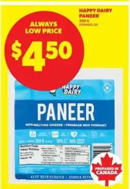 Real Canadian Superstore Happy Dairy Paneer offer