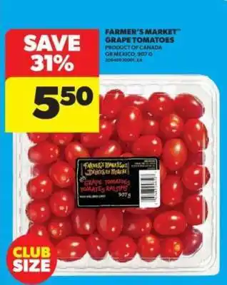 Real Canadian Superstore FARMER'S MARKET GRAPE TOMATOES offer
