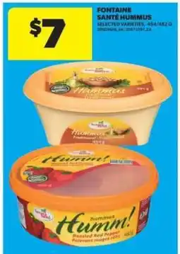 Real Canadian Superstore Fontaine Santé Hummus offer
