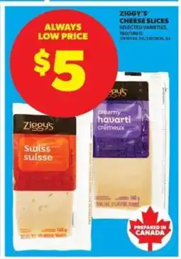 Real Canadian Superstore Ziggy's Cheese Slices offer