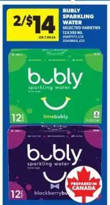 Real Canadian Superstore Bubly Sparkling Water offer