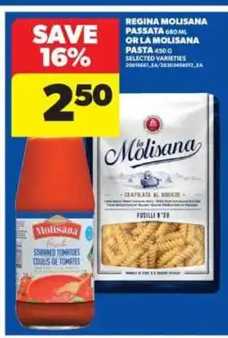 Real Canadian Superstore Regina Molisana Passata or La Molisana Pasta offer