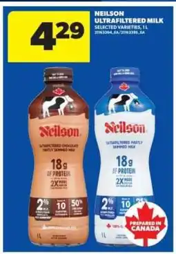 Real Canadian Superstore NEILSON ULTRAFILTERED MILK offer
