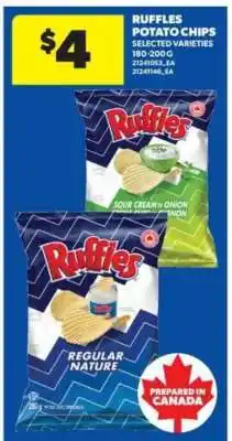 Real Canadian Superstore Ruffles Potato Chips offer