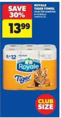 Real Canadian Superstore Royale Tiger Towel offer