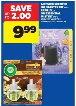 Real Canadian Superstore Air Wick Scented Oil Starter Kit or Essential Mist Kit offer
